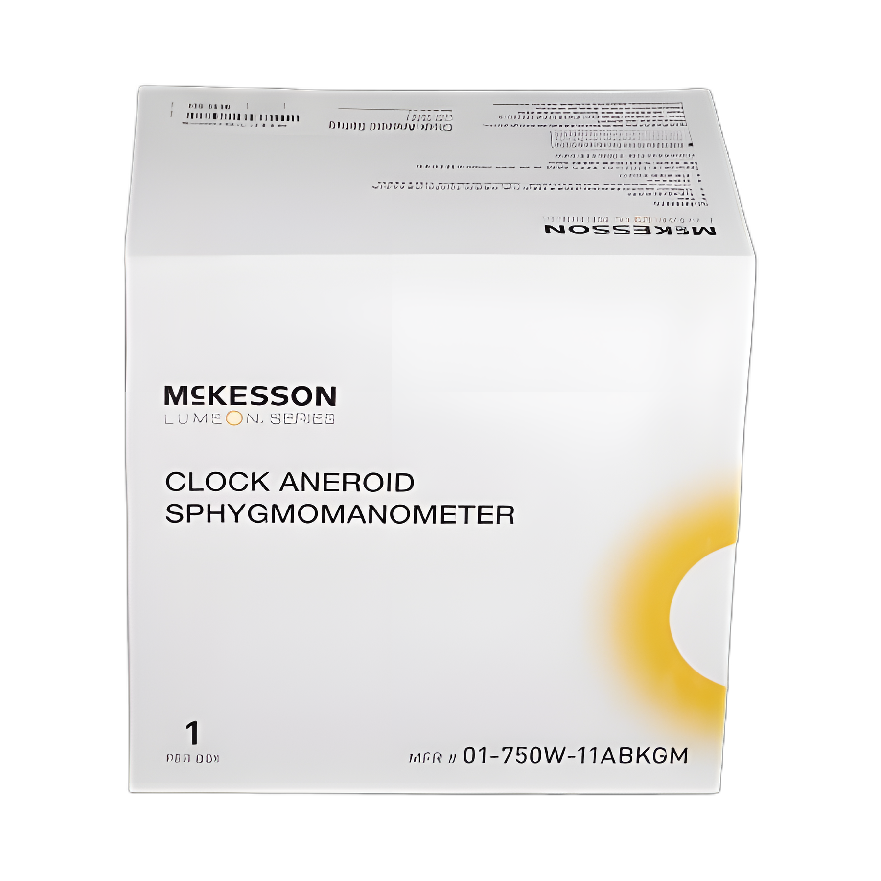Aneroid Sphygmomanometer Unit McKesson LUMEON™ Adult Cuff Nylon Cuff 23 - 40 cm Wall Mount