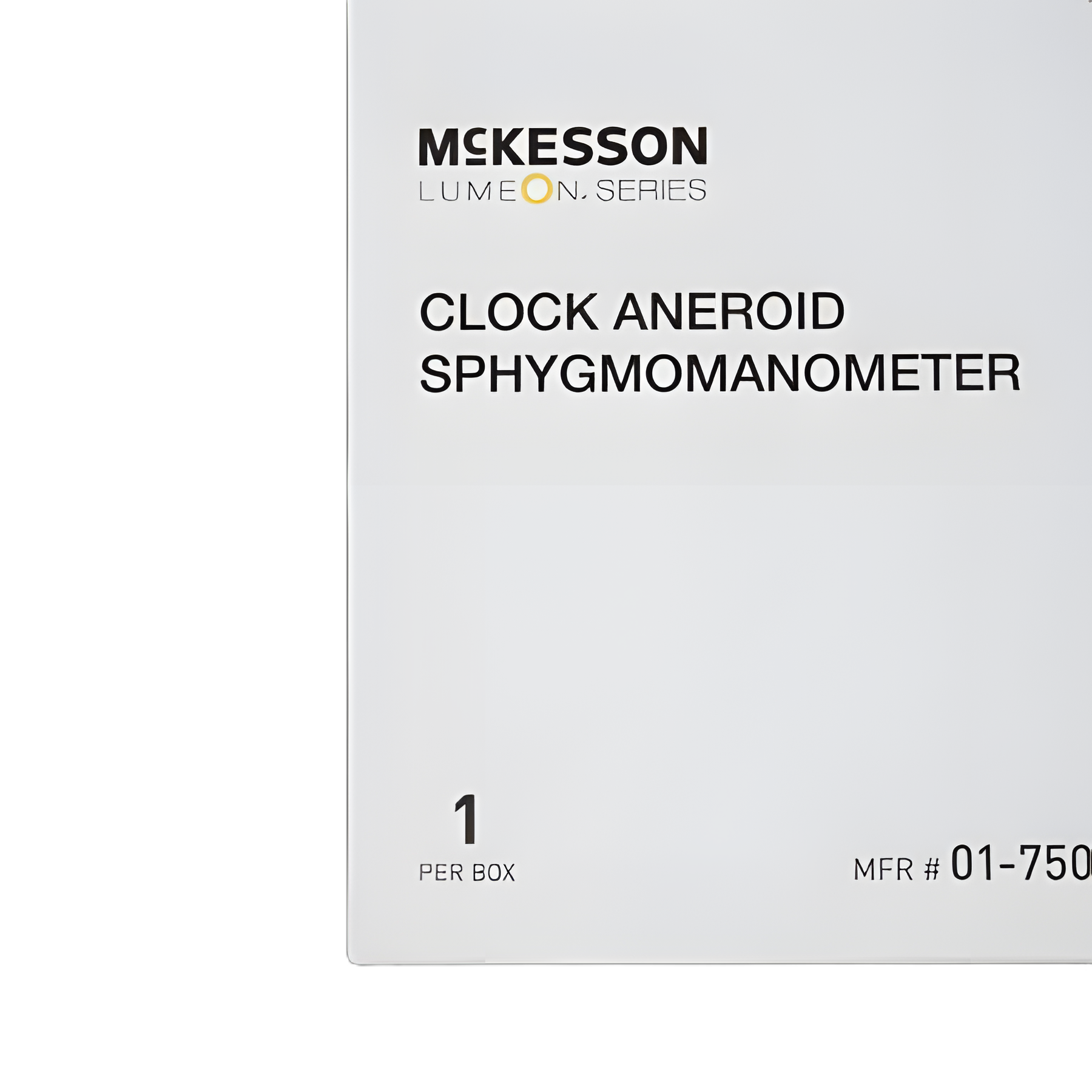 Aneroid Sphygmomanometer Unit McKesson LUMEON™ Adult Cuff Nylon Cuff 23 - 40 cm Wall Mount
