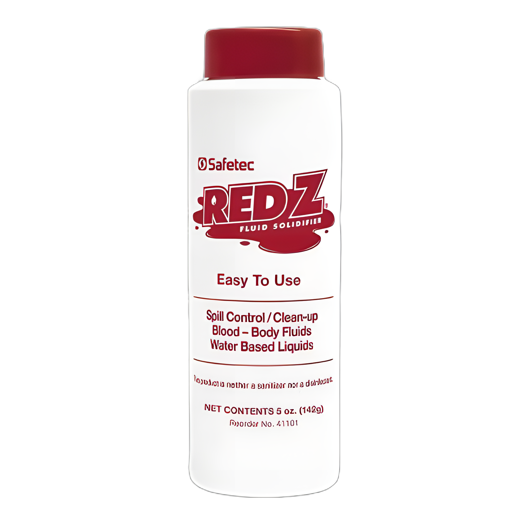 Spill Control Solidifier Red Z™ Shaker Top Bottle 5 oz.