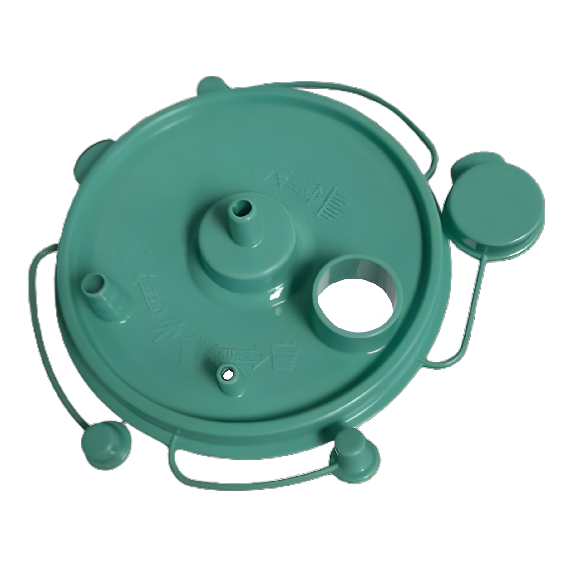 CleanTract™ 1200 mL Suction Canister with Pour Lid - BR Surgical