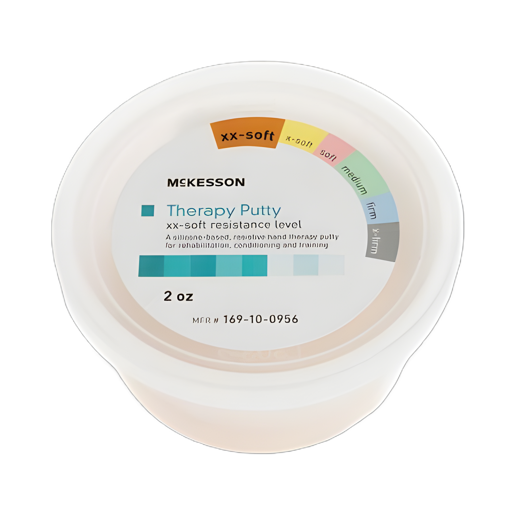 McKesson 2X-Soft Therapy Putty - Latex-Free Hand Rehab Tool