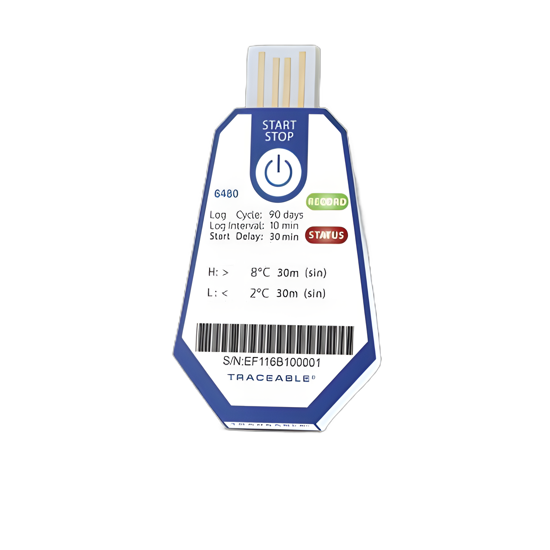 TraceableOne™ Temperature Data Logger for Pharmaceuticals