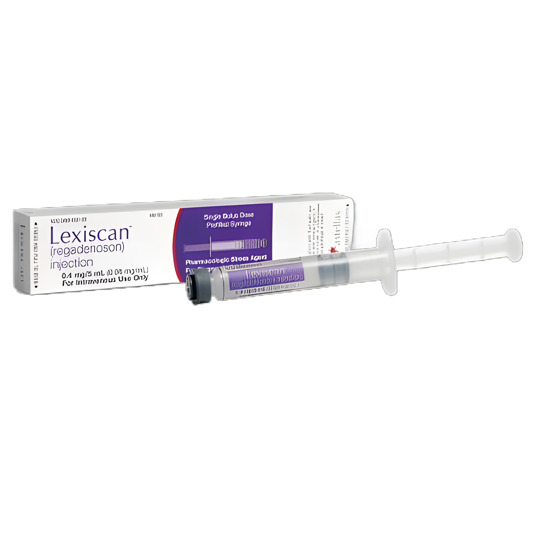 Lexiscan® Regadenoson 0.08 mg / mL Injection Prefilled Syringe 5 mL