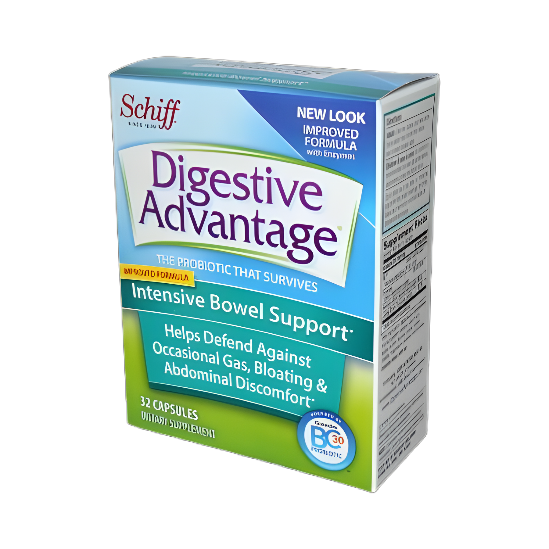 Probiotic Dietary Supplement Digestive Advantage® 32 per Box Capsule
