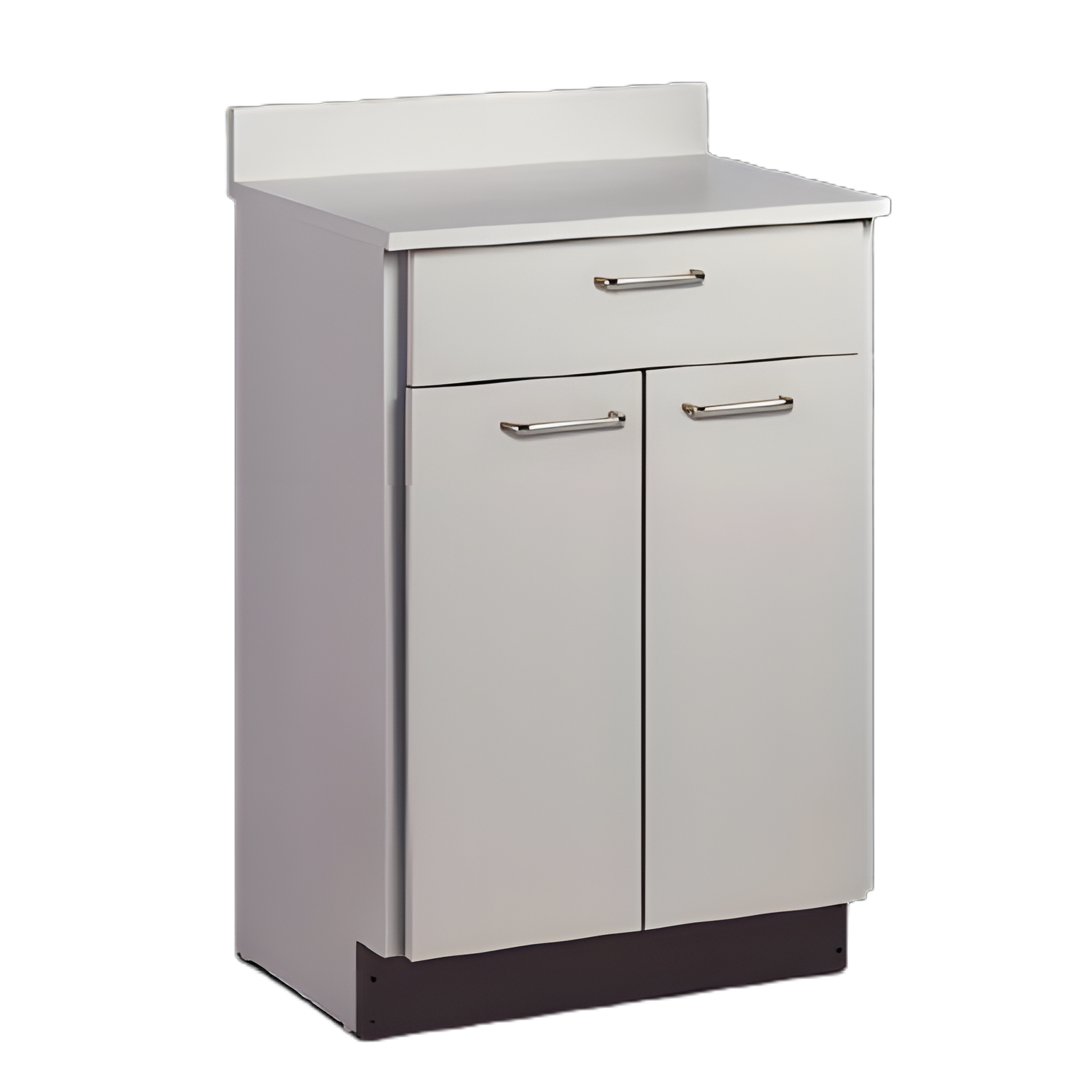 Clinton Industries Laminate Treatment Cabinet with 1 Drawer and 1 Shelf - Optional Lock Feature
