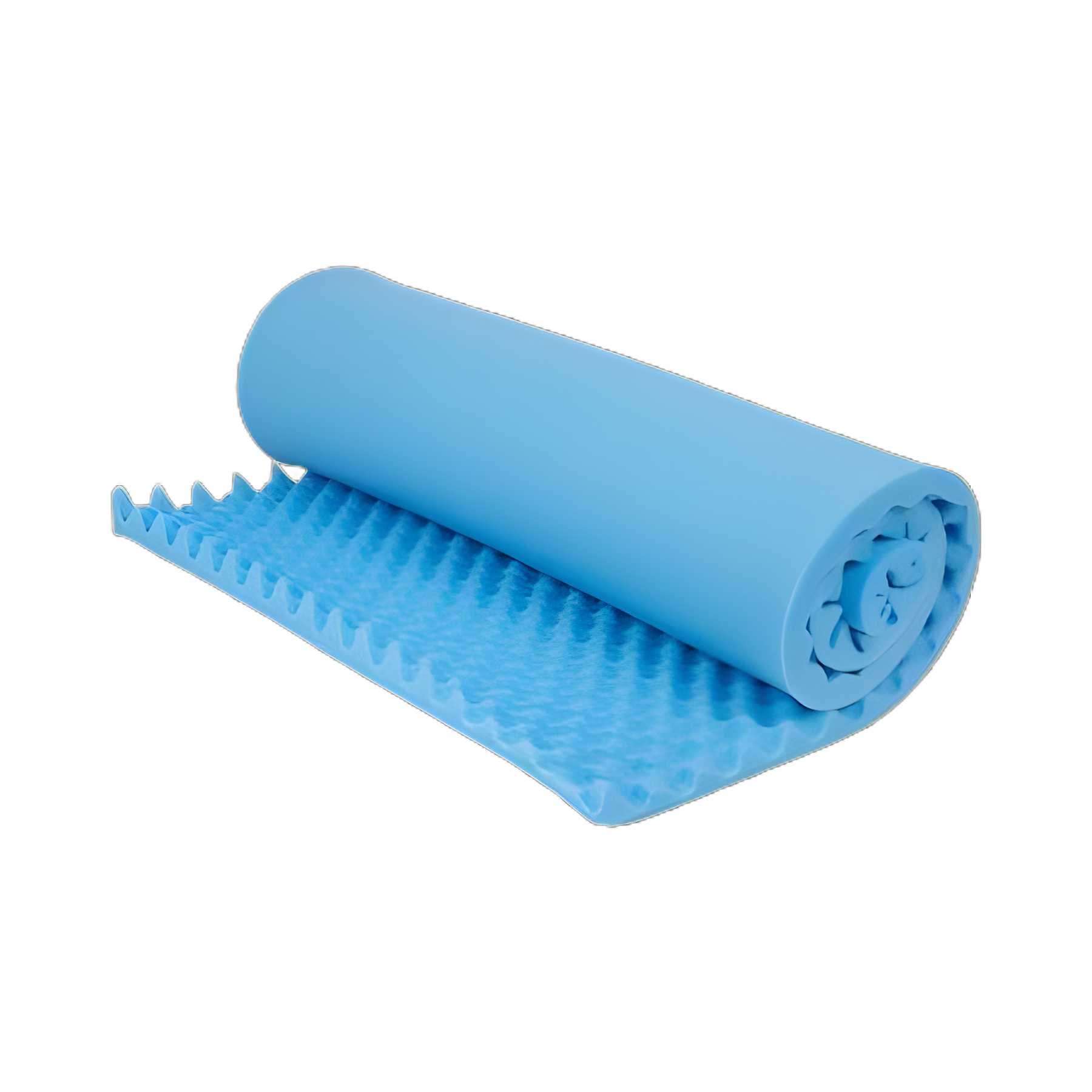 Mattress Overlay McKesson Convoluted Foam 72 L X 33 W X 2 H Inch