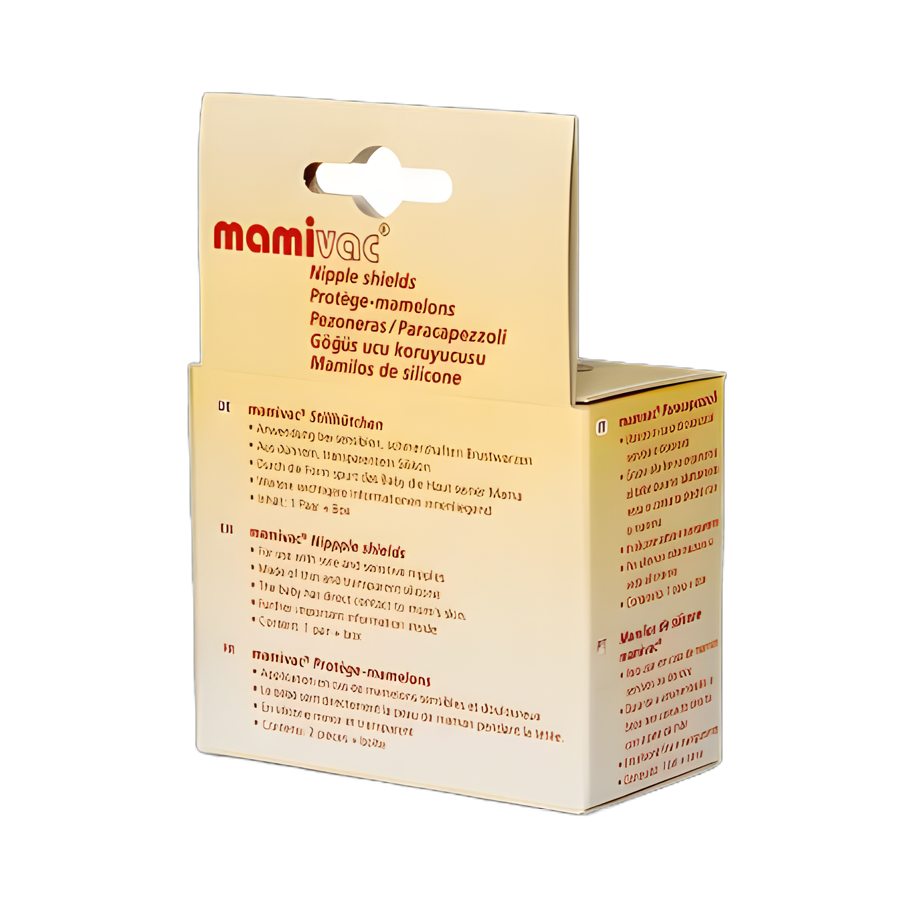 Mamivac 22mm Silicone Nipple Shield - Breastfeeding Relief