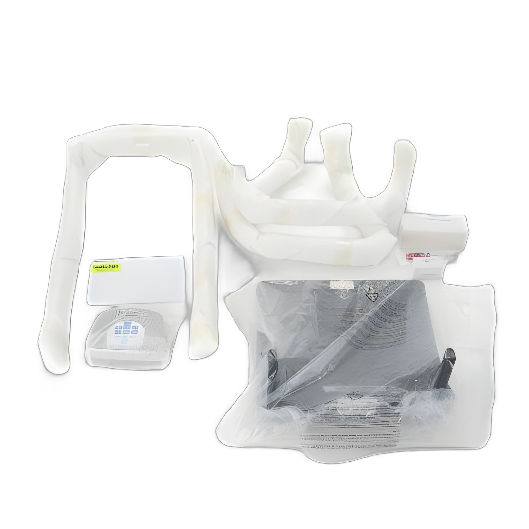 Handrail Scale Health O Meter® LCD Display 1000 lbs. / 454 kg Capacity Black / White AC Adapter / Battery Operated