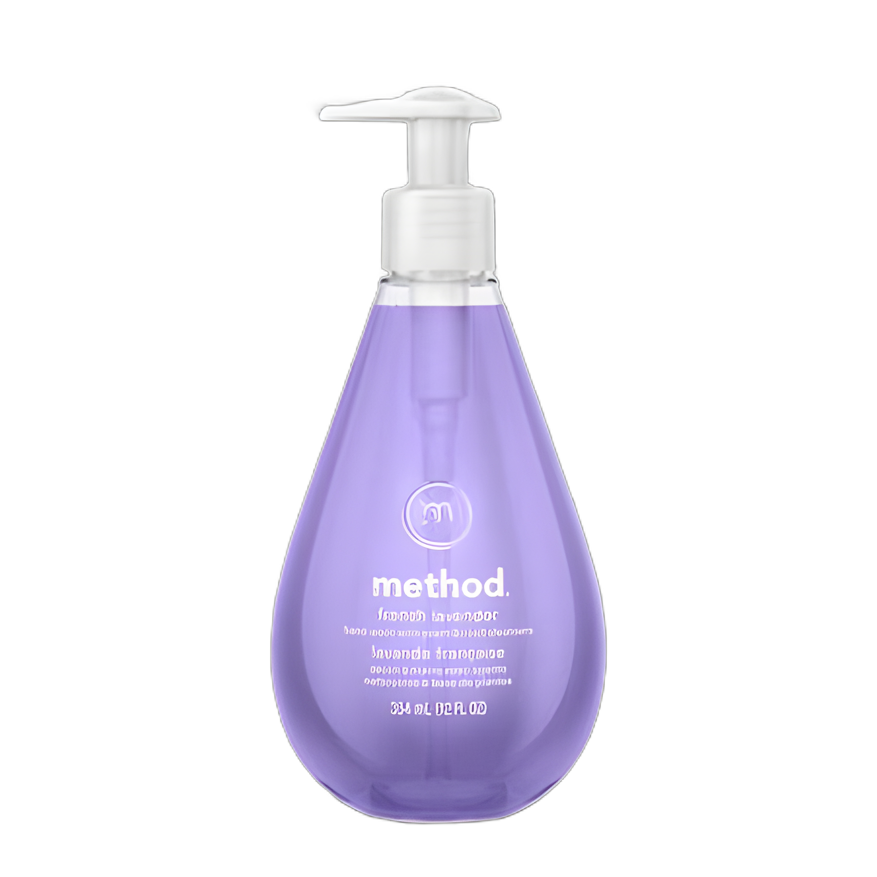 Gel Hand Wash, French Lavender, 12 oz Pump Bottle