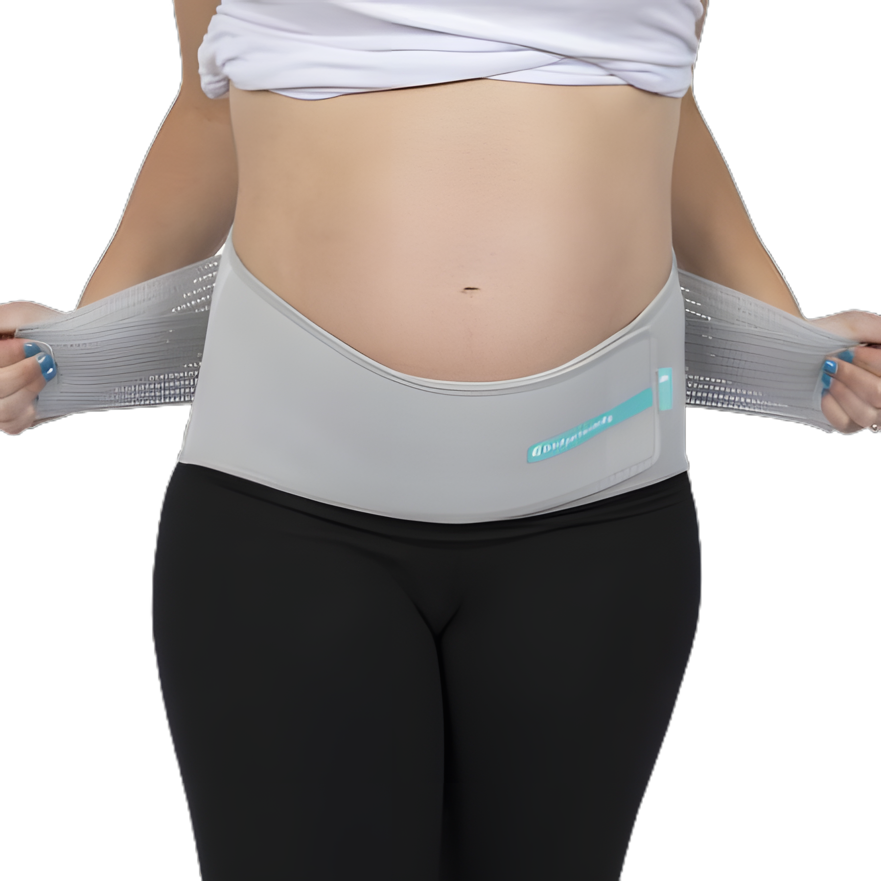 Maternity Support Belt NINER Premium X-Large Hook and Loop Closure 48 to 56 Inch Under Belly Circumference / 12 to 18 Pre-Pregnancy Pant Size Adult
