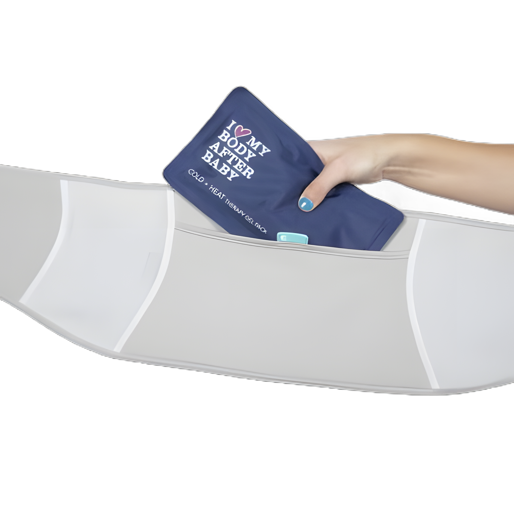 Maternity Support Belt NINER Premium X-Large Hook and Loop Closure 48 to 56 Inch Under Belly Circumference / 12 to 18 Pre-Pregnancy Pant Size Adult