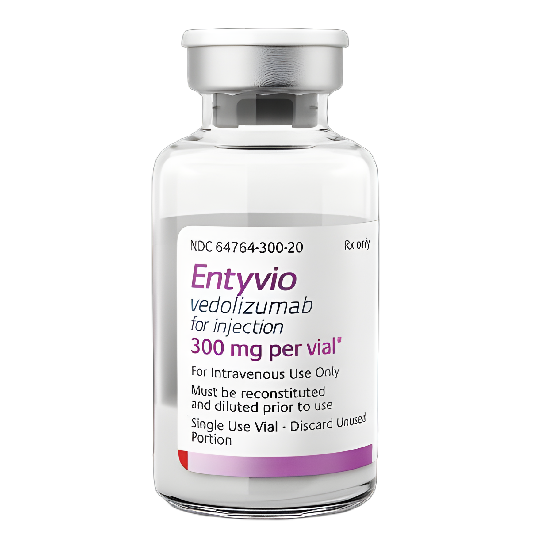 ENTYVIO® Vedolizumab 300 mg Injection Single-Dose Vial