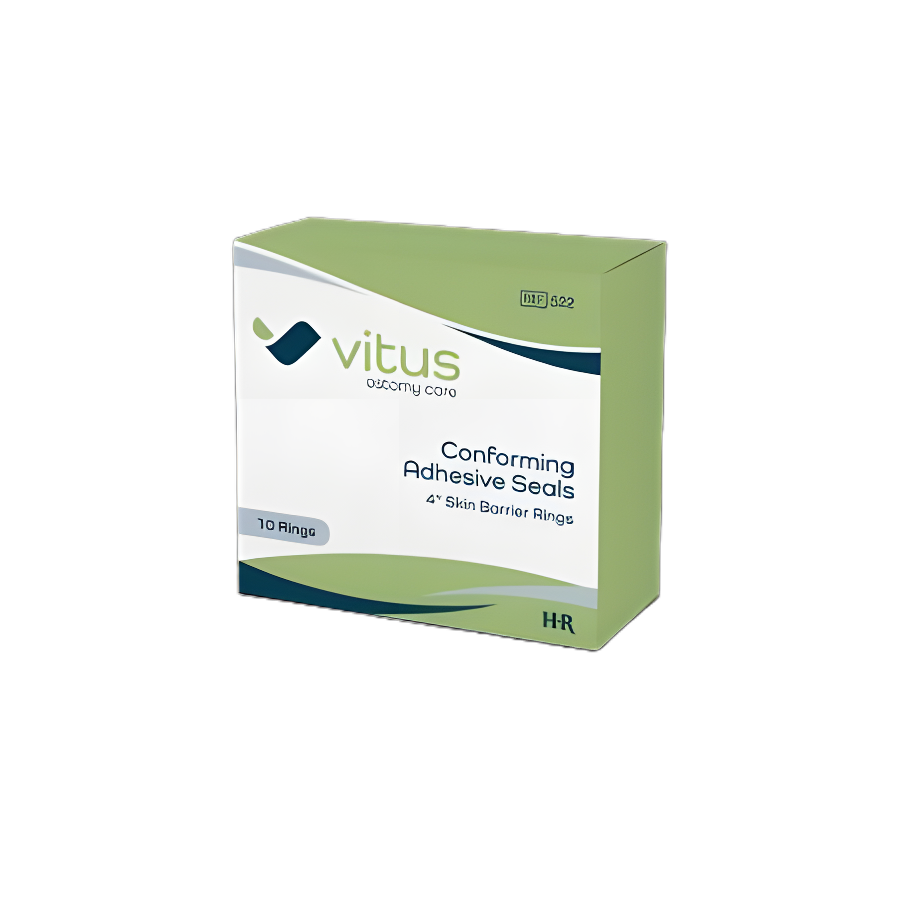 Skin Barrier Ring Vitus Moldable, Standard Wear Adhesive without Tape Without Flange Universal System 4 Inch