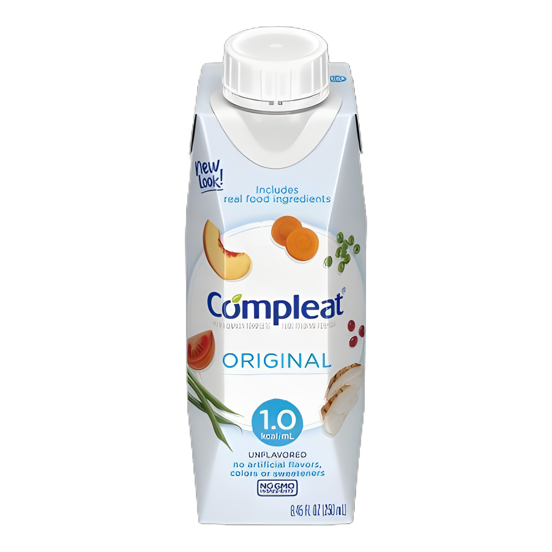 Tube Feeding Formula Compleat® Original Unflavored Liquid 8.45 oz. Reclosable Carton