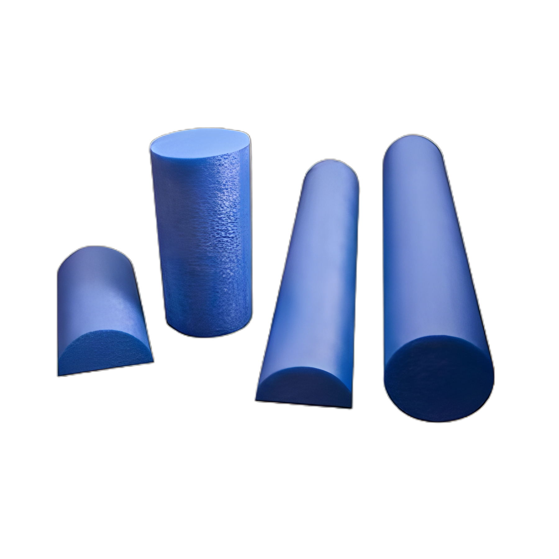 CanDo® Half-Round Foam Roller for Therapy & Rehab