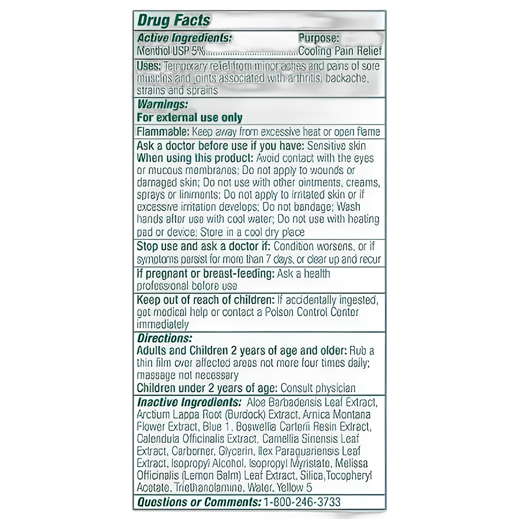 Biofreeze® Professional 5% Menthol Topical Gel for Pain Relief - 4 oz