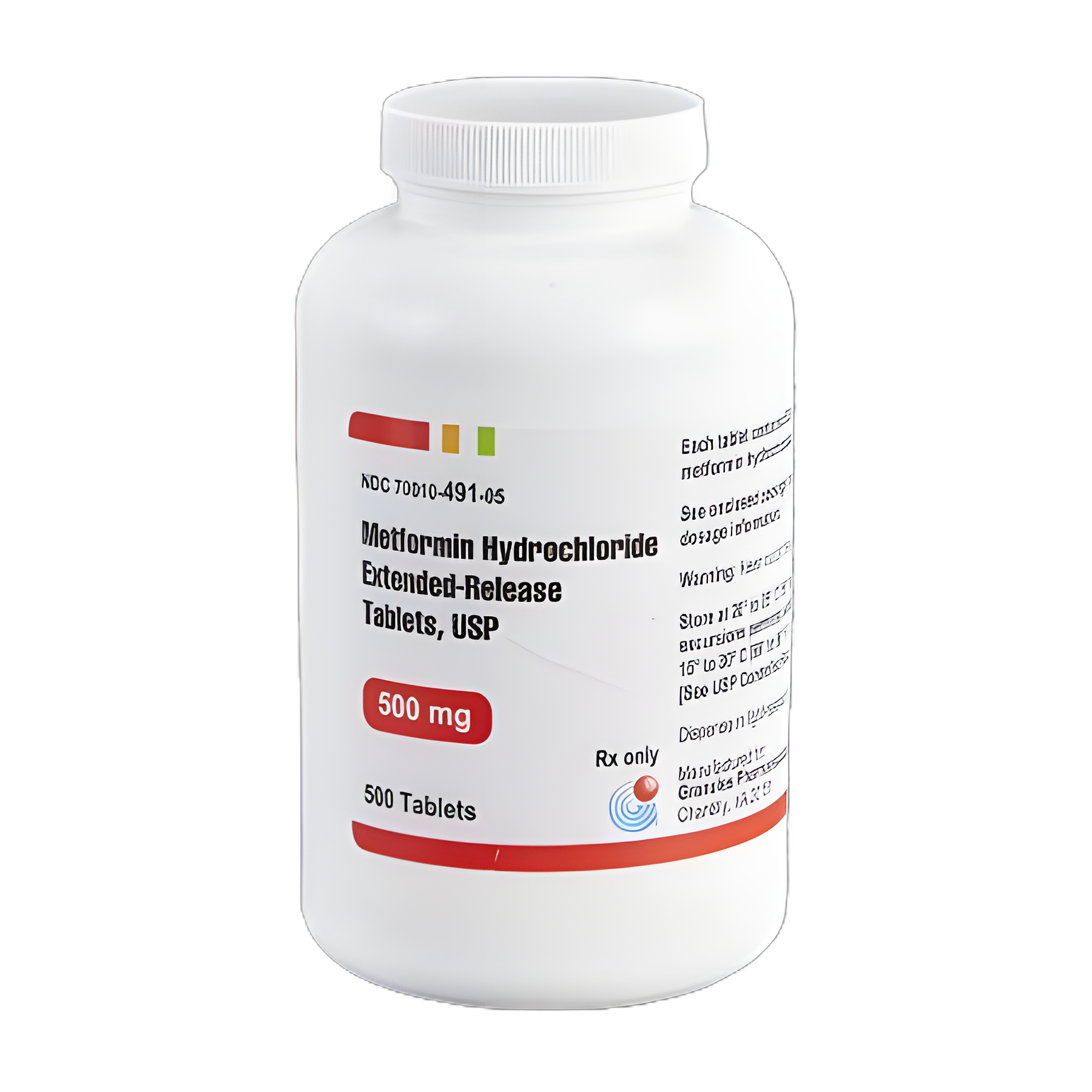 Metformin HCl 500 mg Tablet - Control Blood Sugar Levels Effectively