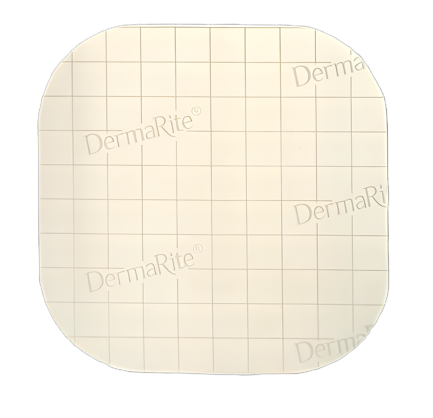 Thin Hydrocolloid Dressing DermaFilm® 6 X 6 Inch Square With Border