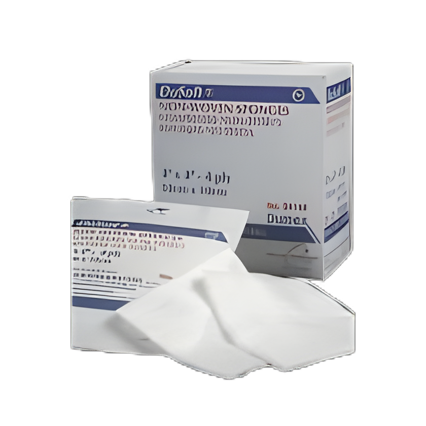 Nonwoven Sponge Dusoft 4 X 4 Inch 2 per Pack Sterile 4-Ply Square