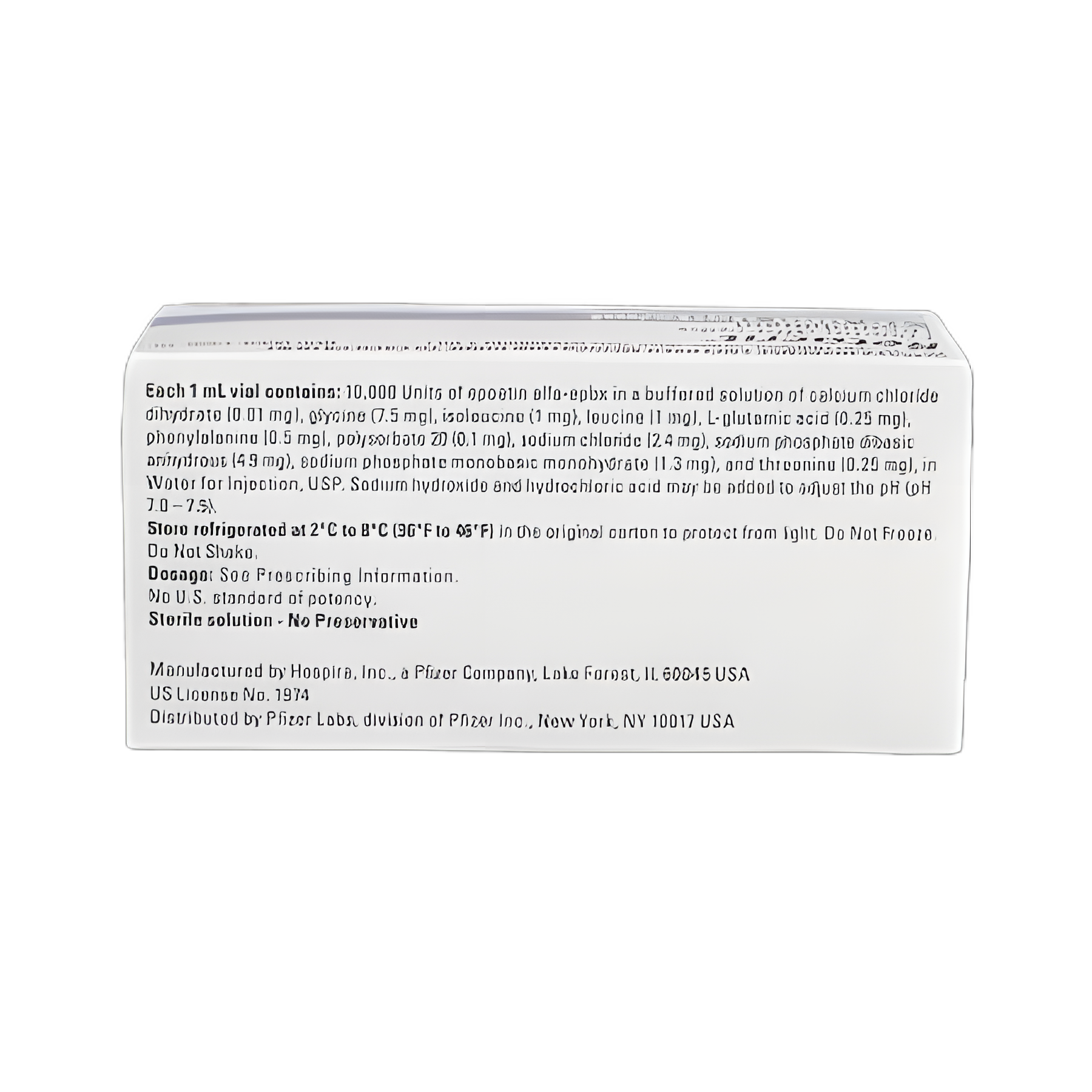 Retacrit Epoetin Alfa-epbx for Anemia - 10,000 U/mL Injection