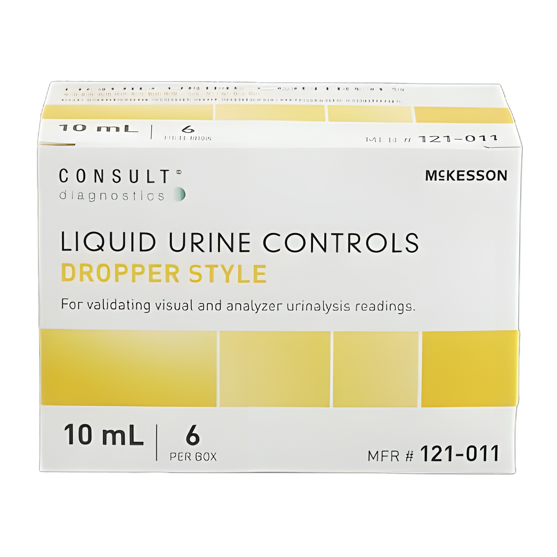 Urine Chemistry Control Set McKesson Consult™ Analyte Testing Positive Level / Negative Level 3 X 10 mL