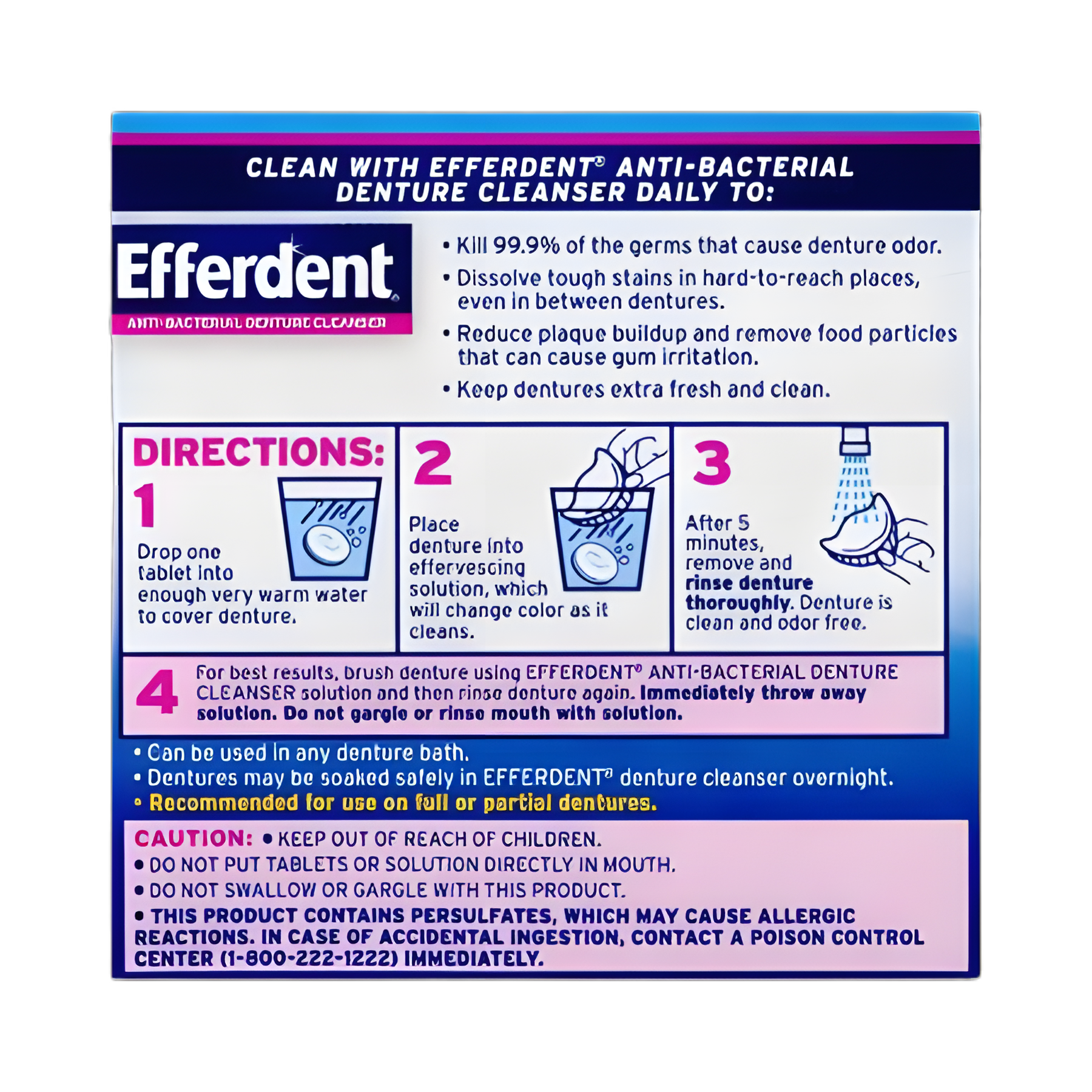 Denture Cleaner Efferdent®