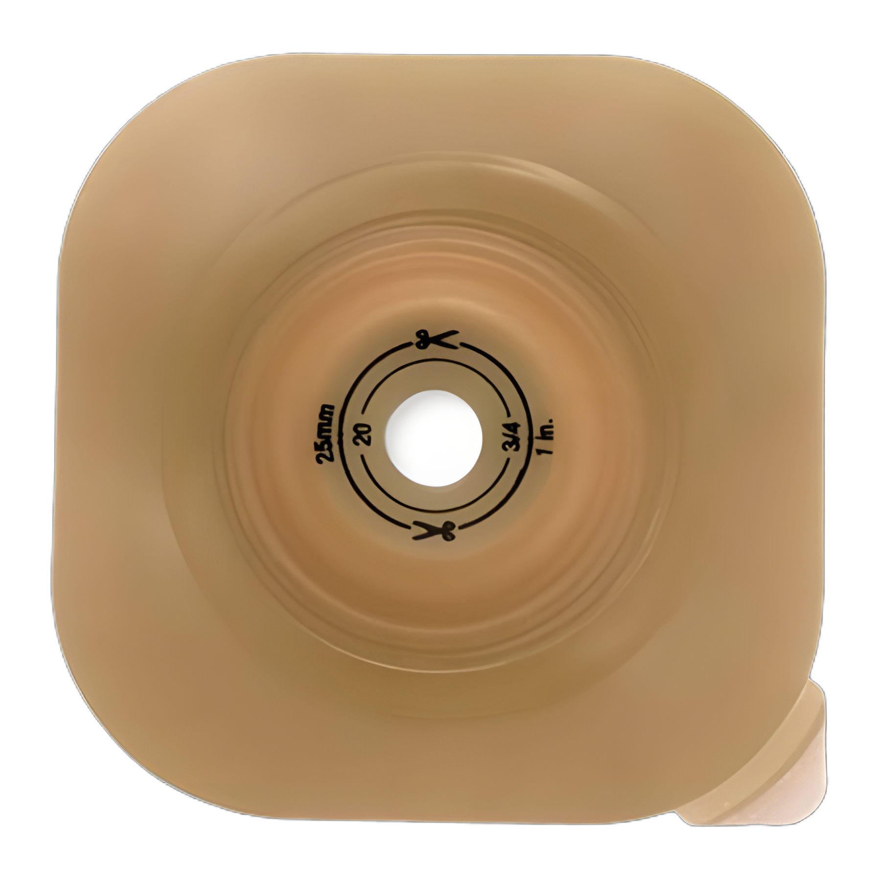 CeraPlus New Image Ostomy Barrier, 70mm Flange, Trim to Fit, Extended Wear, Latex-Free
