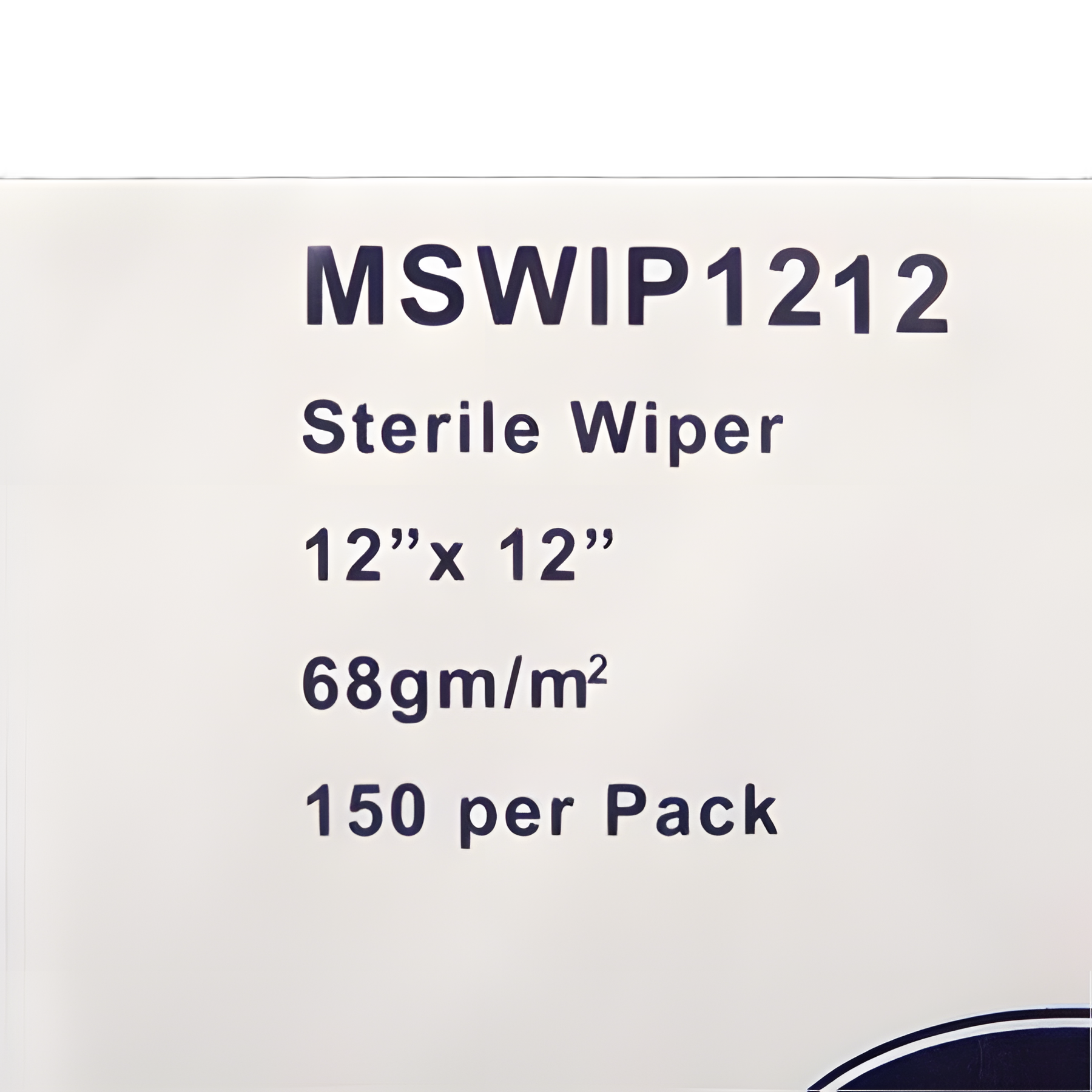 McKesson ISO Class 5 Sterile Cleanroom Wipes 12x12