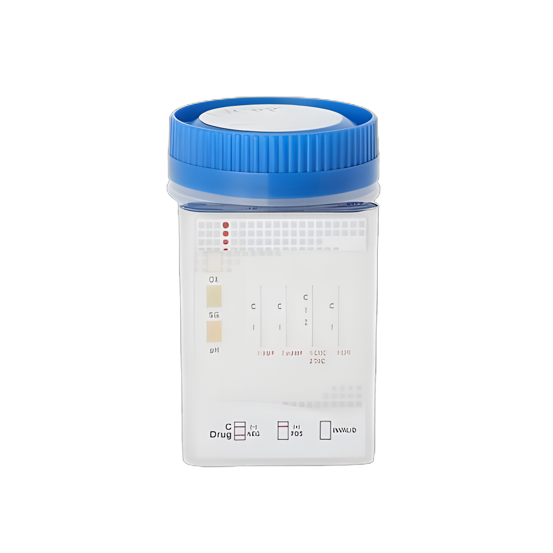 Drugs of Abuse Test Kit iCup® A.D. AMP, COC, mAMP/MET, OPI, THC (OX, pH, SG) 25 Tests CLIA Non-Waived
