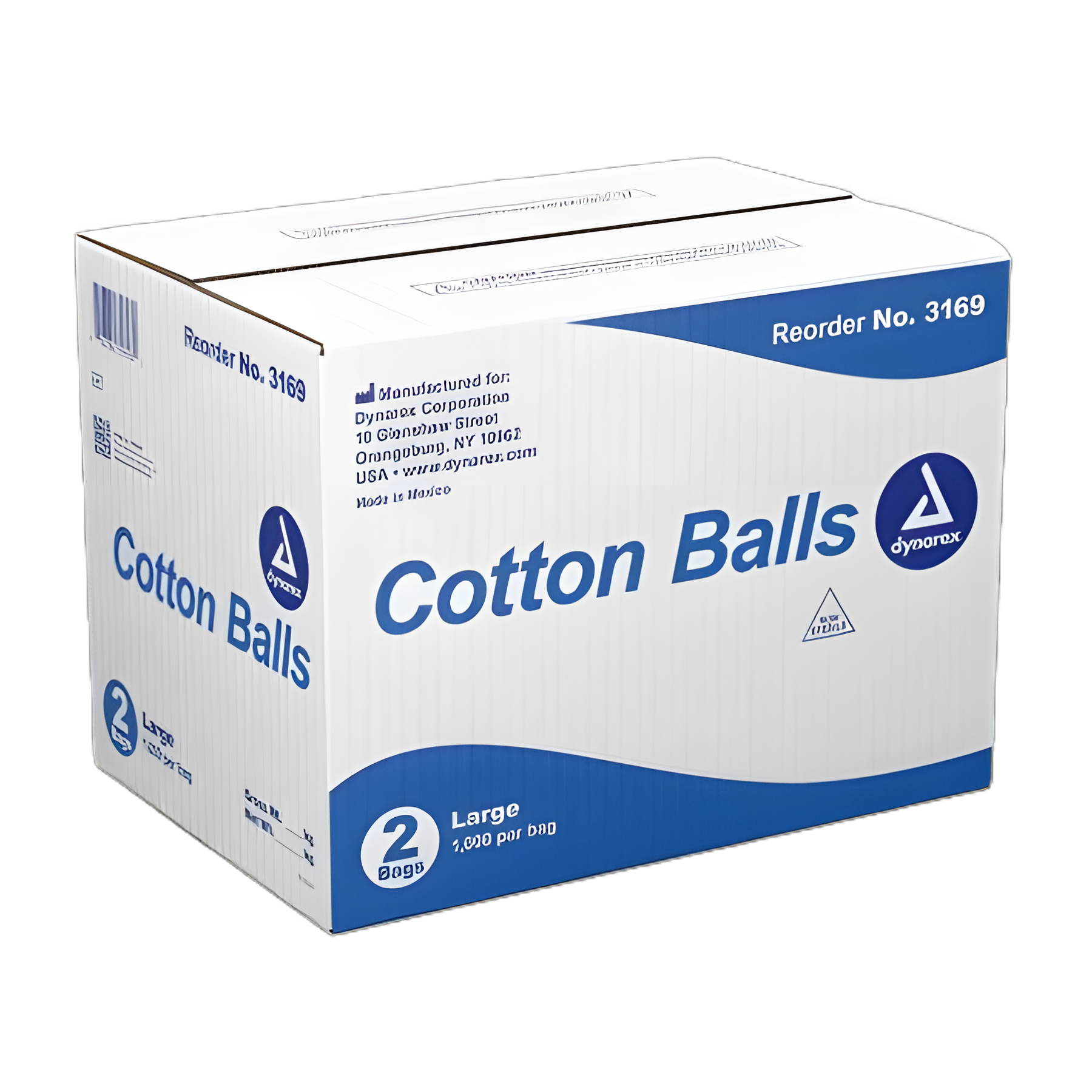 Cotton Ball Dynarex Large NonSterile