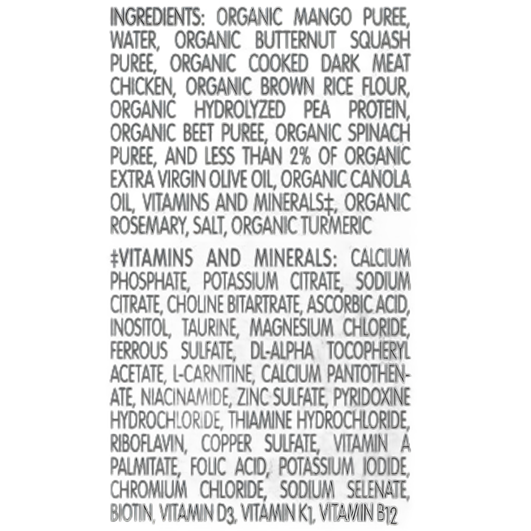 Compleat Pediatric Organic Chicken-Garden Oral Supplement