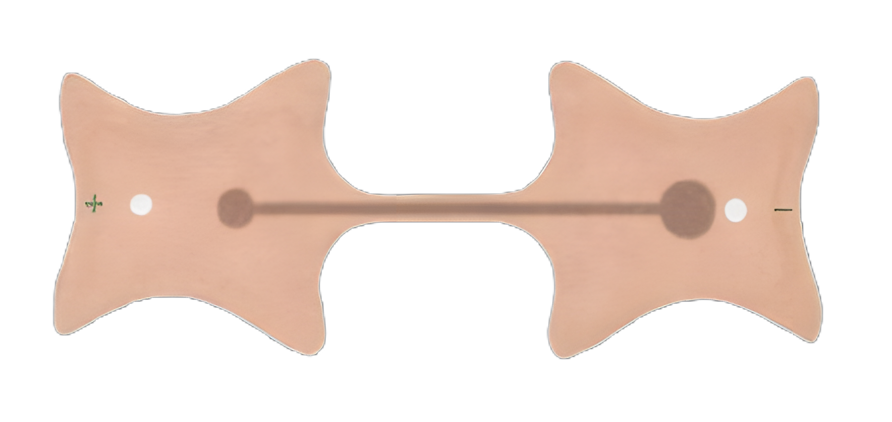Iontophoresis Electrode Kit IontoPatch® Extra Strength™ 1.2 to 1.6 cc Fill Volume 6/Pk