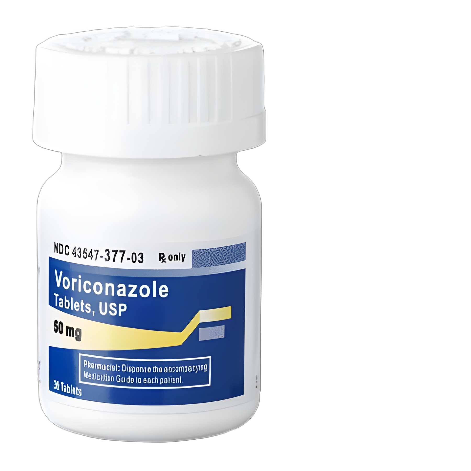 Voriconazole 50 mg Antifungal Tablets by Solco Healthcare - Bottle of 30