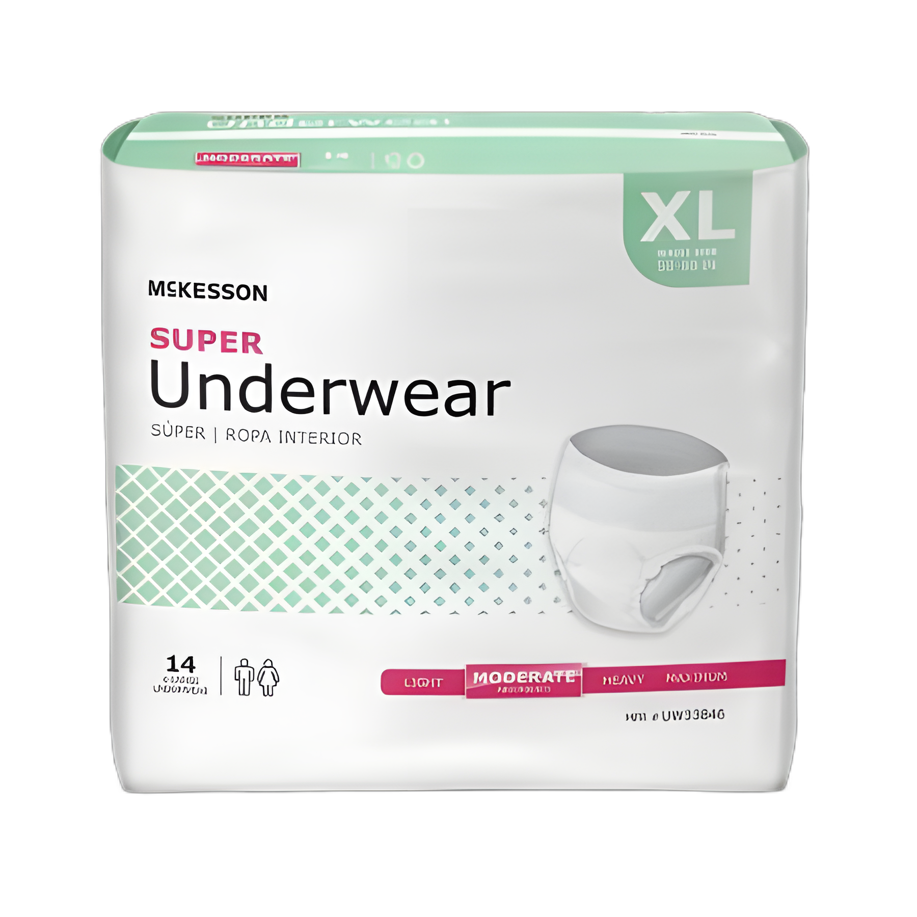 McKesson X-Large Unisex Incontinence Underwear - Moderate Absorbency