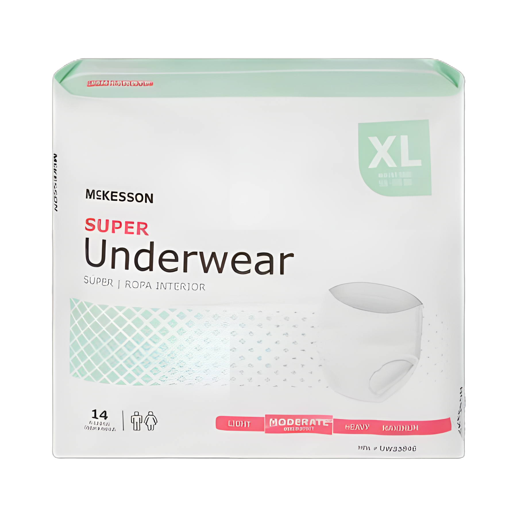 McKesson X-Large Unisex Incontinence Underwear - Moderate Absorbency