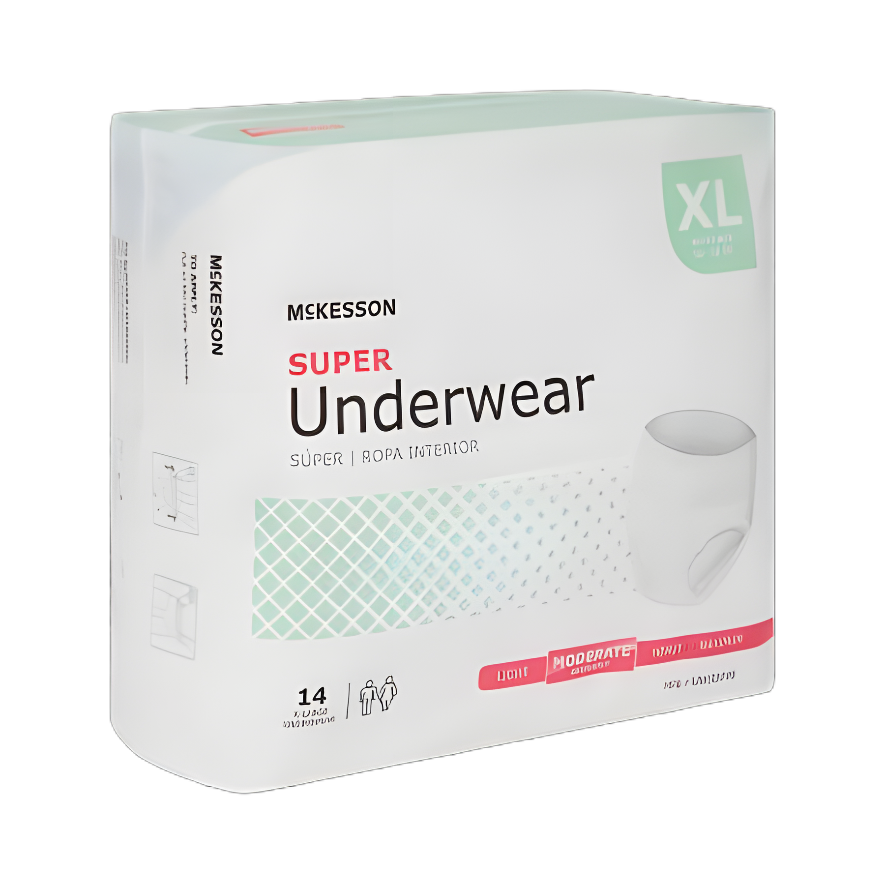 McKesson X-Large Unisex Incontinence Underwear - Moderate Absorbency