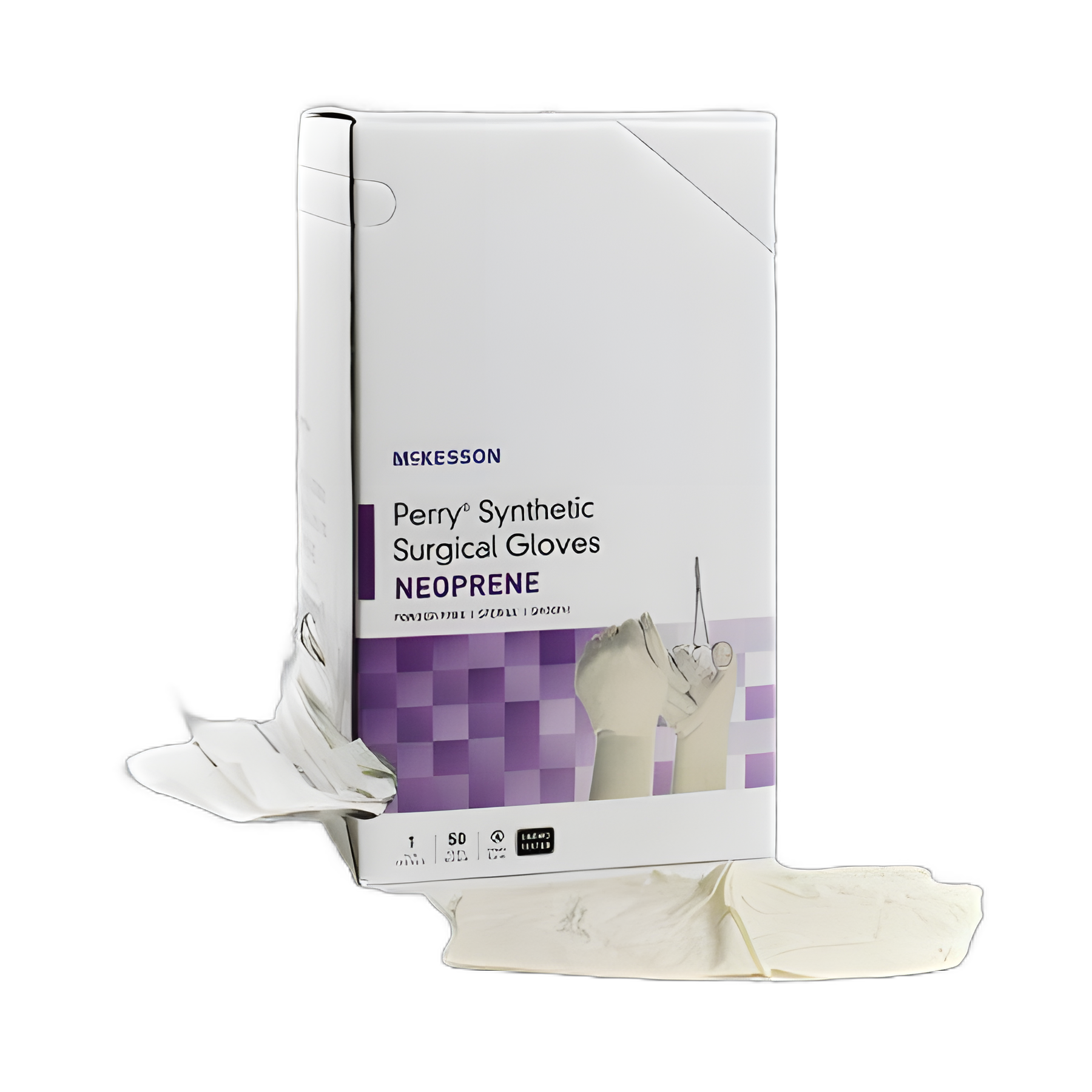 McKesson Perry® Size 6 Sterile Polychloroprene Surgical Gloves, Chemo Tested