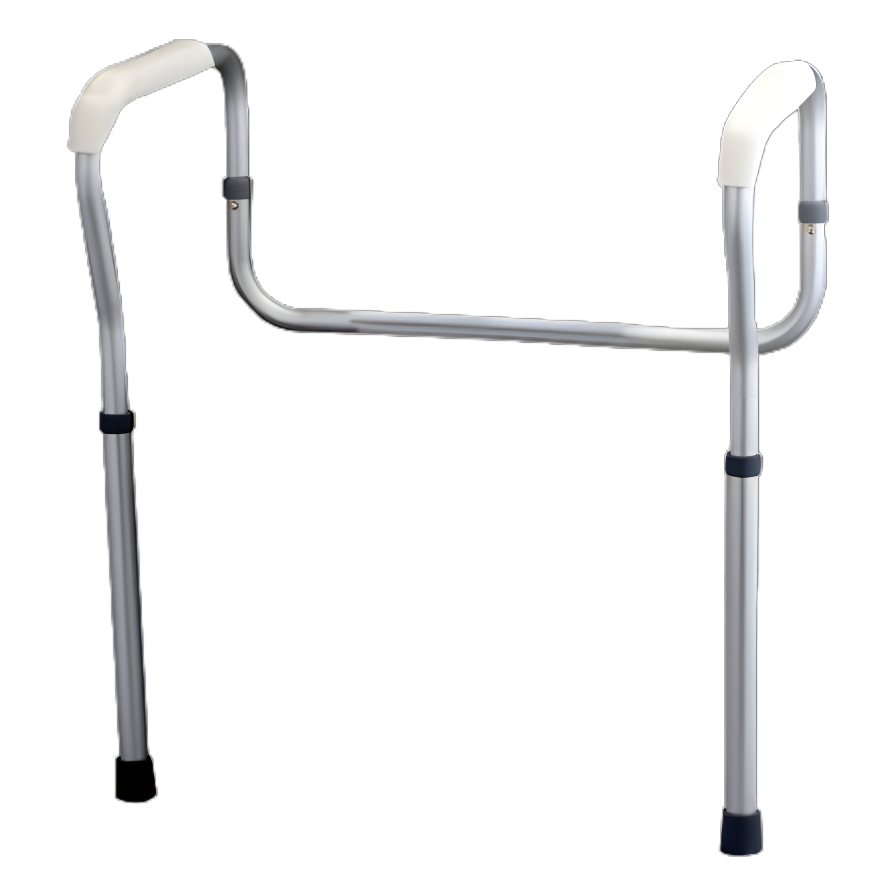Toilet Safety Rail Nova White / Silver Aluminum - 8200