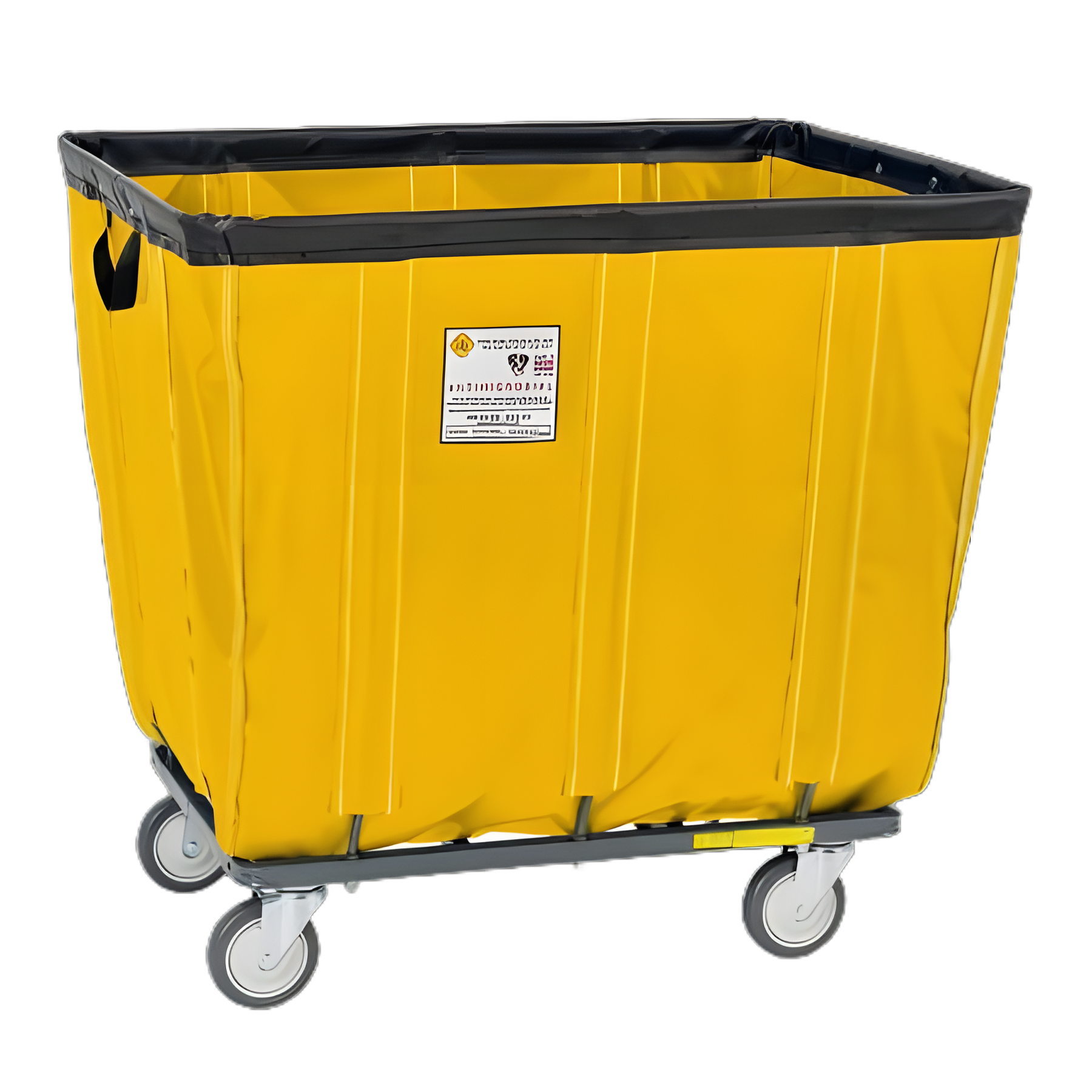 Basket Truck with Antimicrobial Liner 600 lb. Weight Capacity Steel 5 Inch Casters
