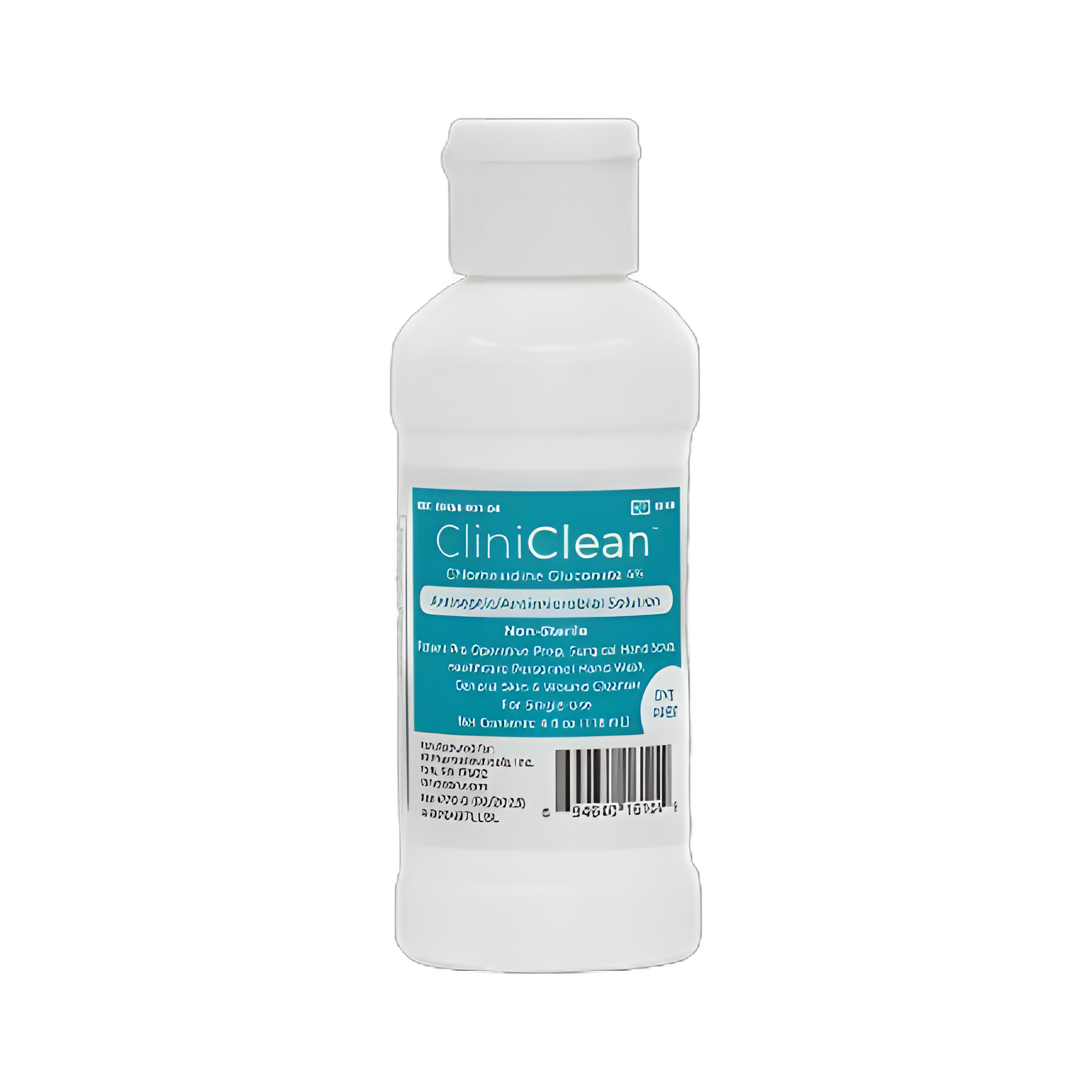 Antiseptic / Antimicrobial Skin Cleanser CliniClean™ 4 oz. Flip-Top Bottle 4% Strength CHG (Chlorhexidine Gluconate) NonSterile