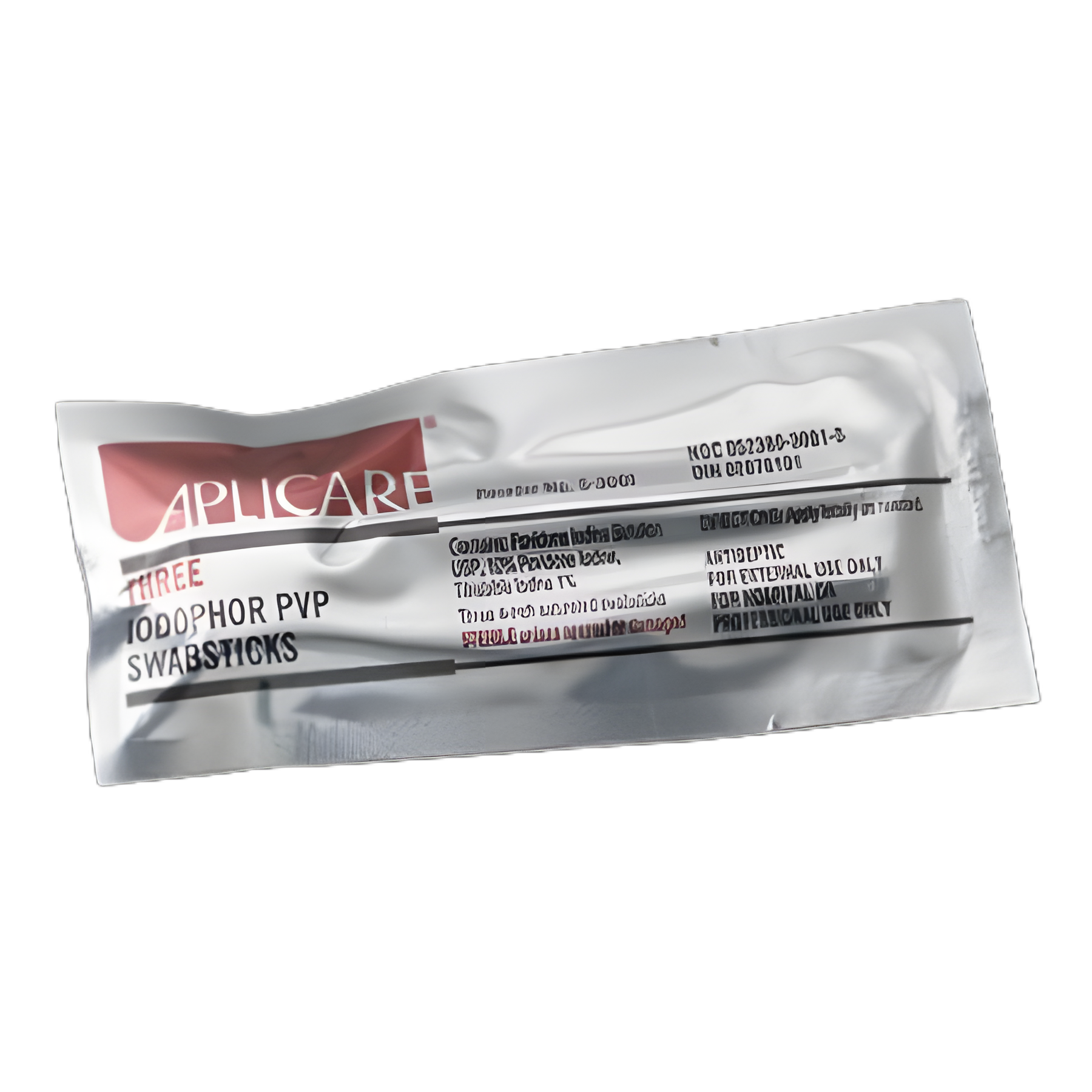 Aplicare® 10% Povidone-Iodine Impregnated Swabstick - Sterile, Single Packet