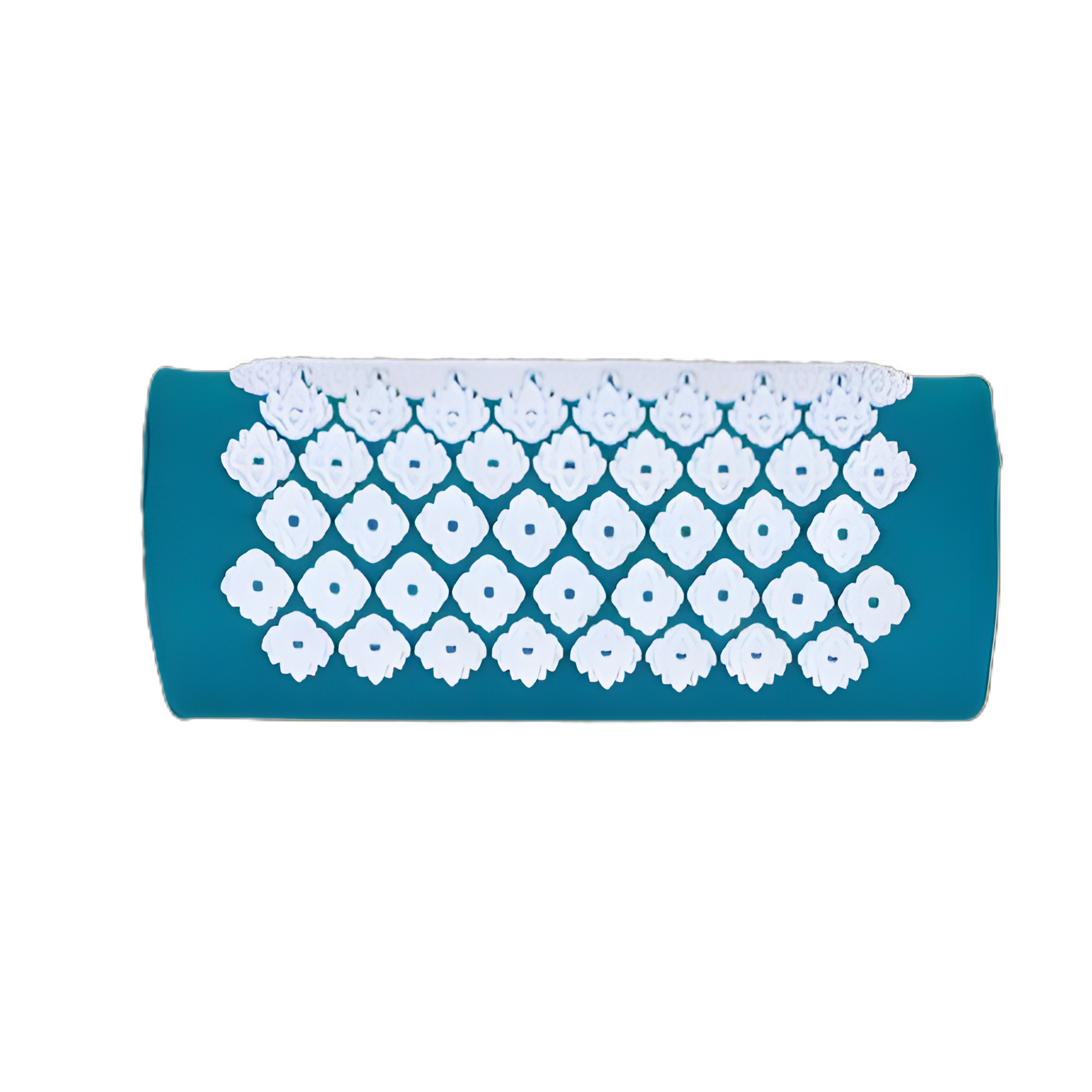 Kanjo Accupressure Mat Set Sapphire Cotton-Linen Fabric / Memory Foam / Plastic Mat: 17 X 28 Inch / Pillow: 6 X 14 Inch