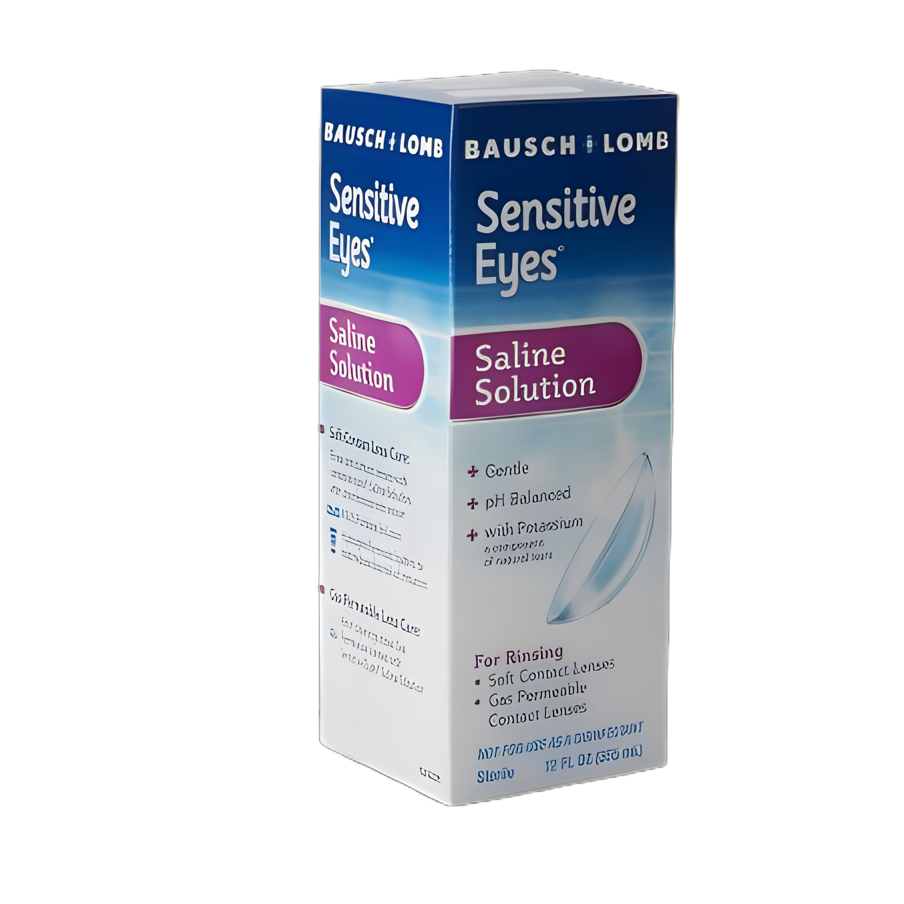 Contact Lens Solution Sensitive Eyes® Plus 12 oz. Solution