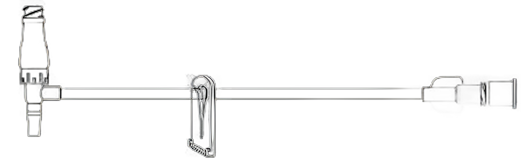 IV Extension Set Needle-Free Port Mini Bore 5 Inch Tubing - B3303