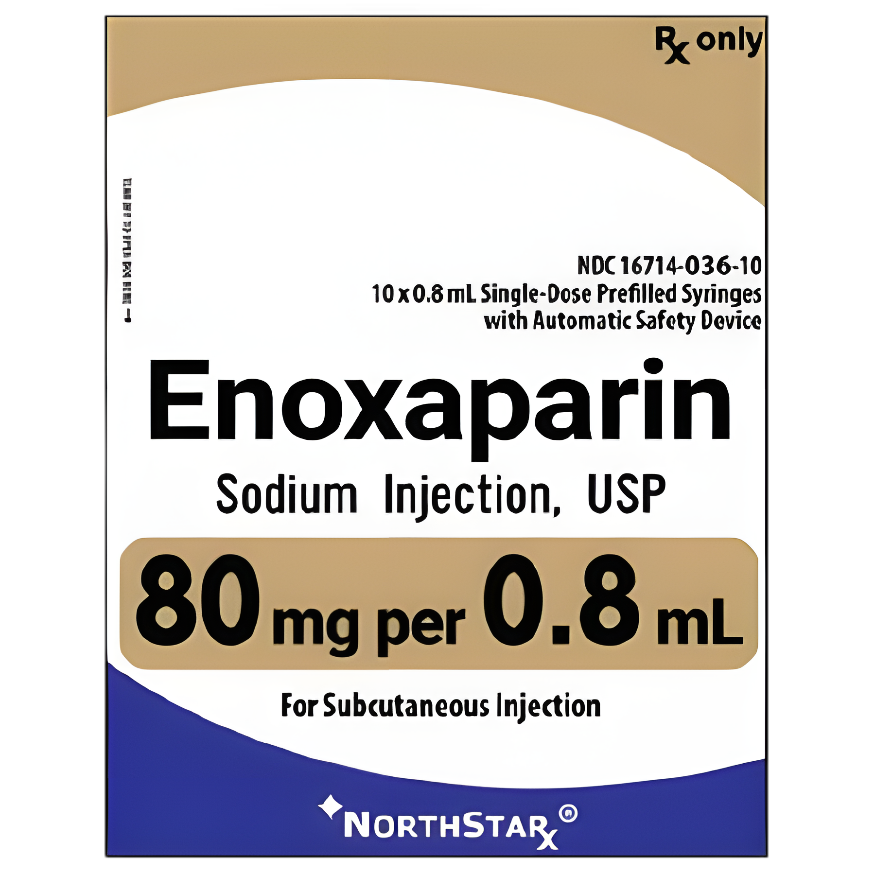 Enoxaparin Sodium Injection 80 mg/0.8 mL - Preservative-Free Anticoagulant