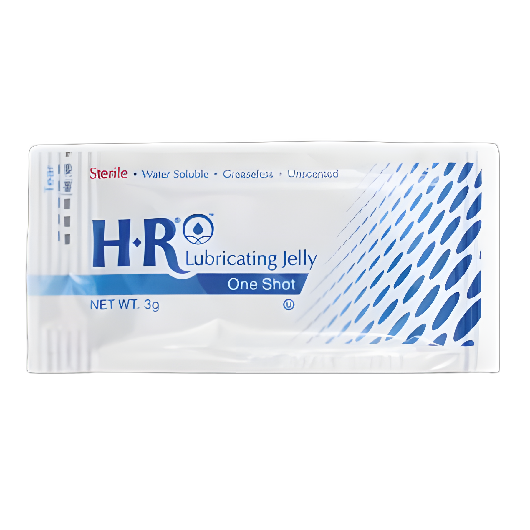 HR® One Shot® Sterile Lubricating Jelly 3g - Medical Grade