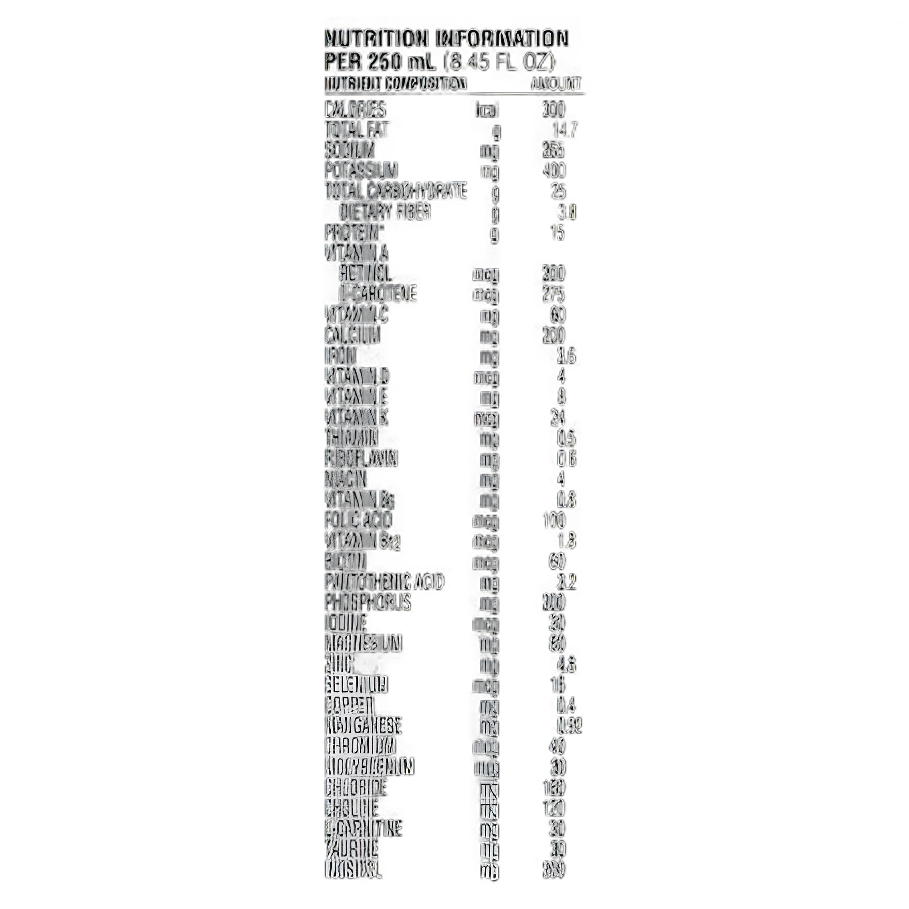 Tube Feeding Formula Diabetisource® AC Unflavored Liquid 250 mL Carton