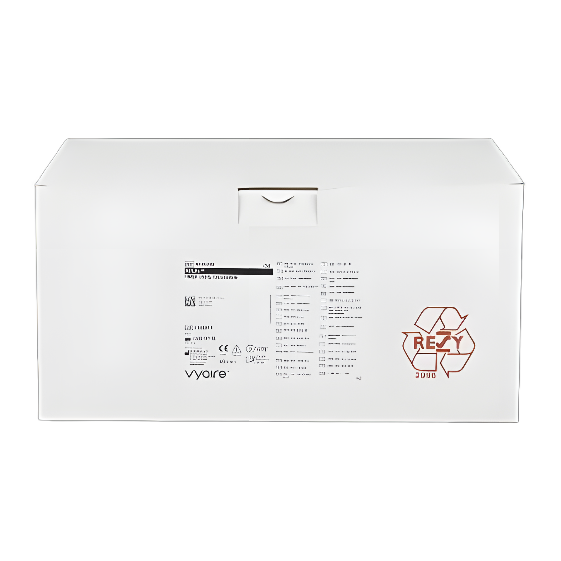 Heat and Moisture Exchanger with Filter AirLife® HMEF 750/S 30 mg H20 / L @ 500 VT 0.09 k/Pa / 2.2 cm H20