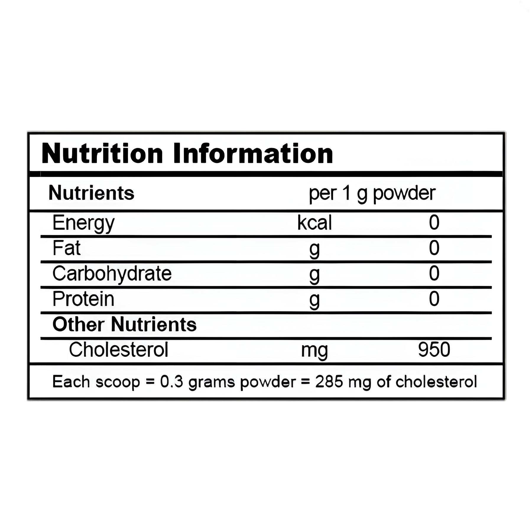 CholexMAX® Unflavored Powder for Cholesterol Disorders - 75g