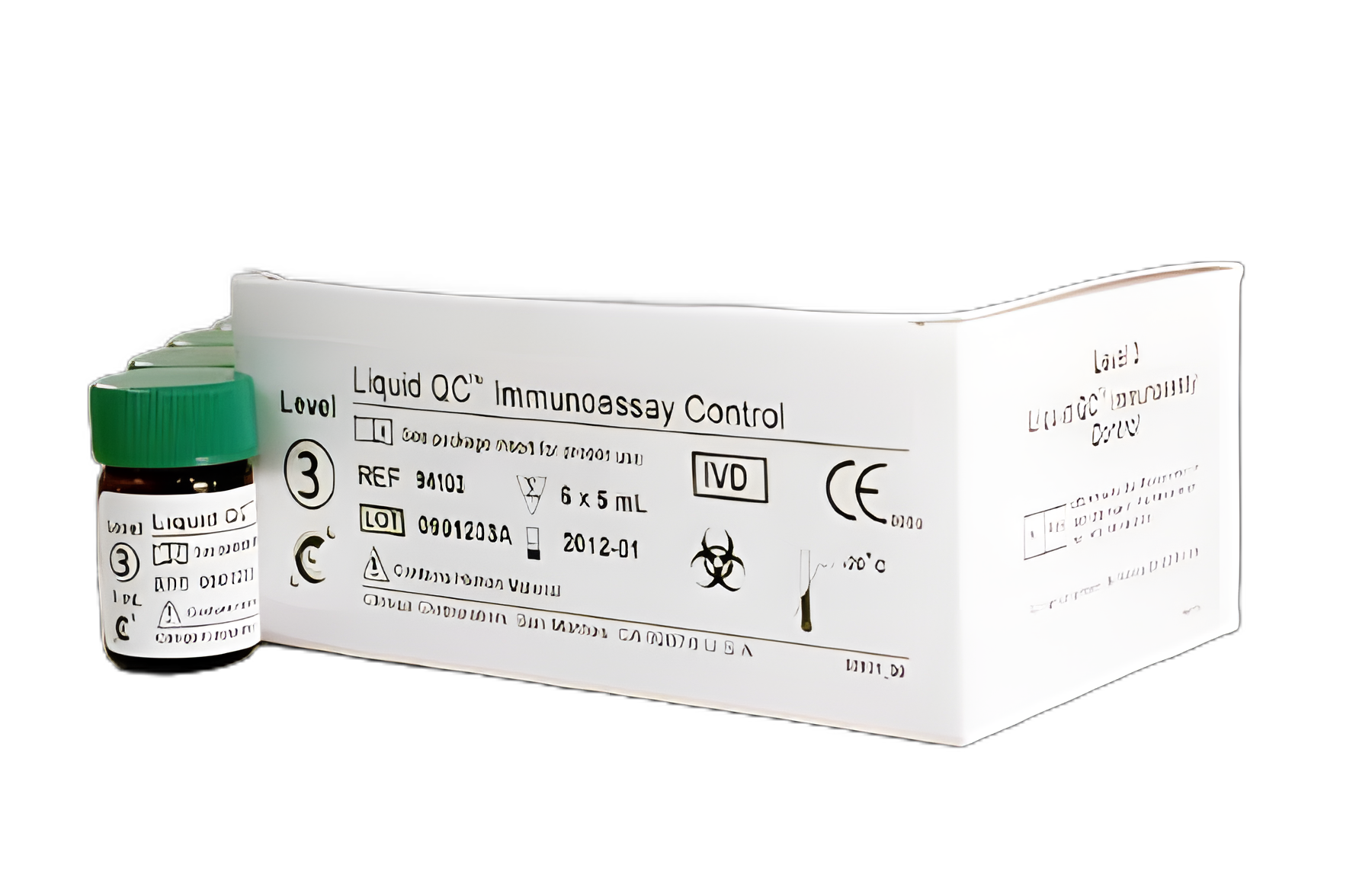 Control Set CLINIQA® Liquid QC™ 3 Levels 2 X 3 X 5 mL
